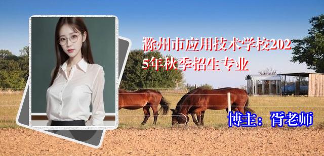 滁州市应用技术学校2025年秋季招生专业