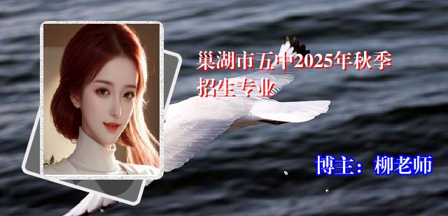 巢湖市五中2025年秋季招生专业