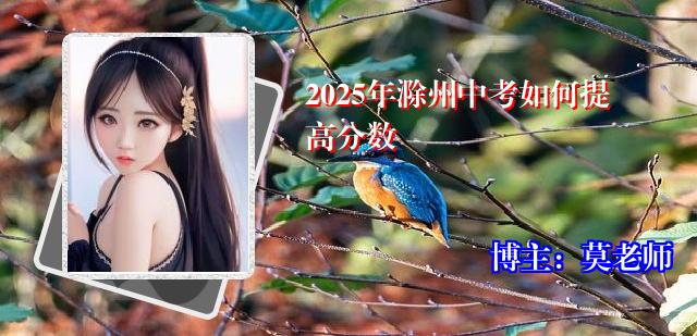 2025年滁州中考如何提高分数