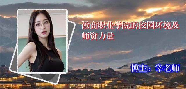 徽商职业学院的校园环境及师资力量