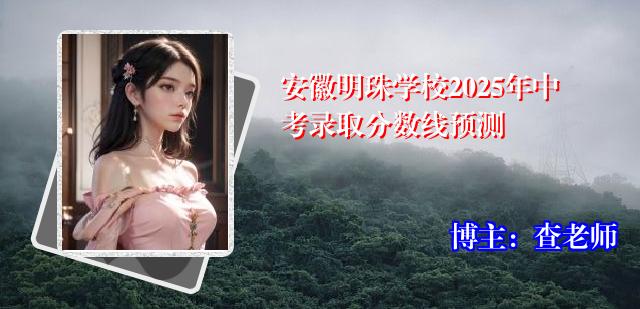 安徽明珠学校2025年中考录取分数线预测
