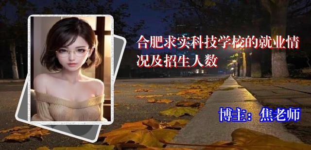 合肥求实科技学校的就业情况及招生人数