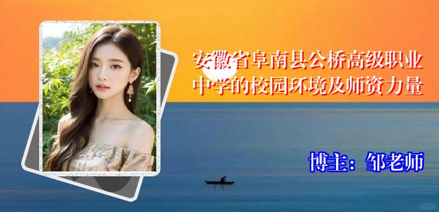 安徽省阜南县公桥高级职业中学的校园环境及师资力量
