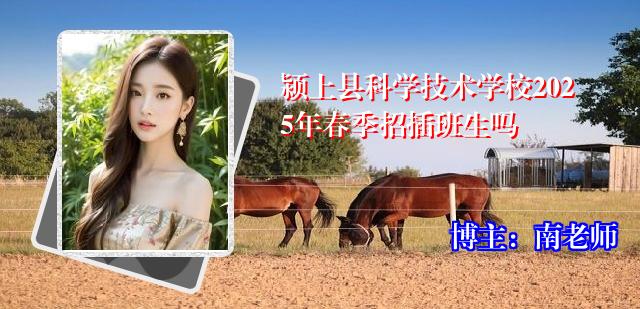 颍上县科学技术学校2025年春季招插班生吗