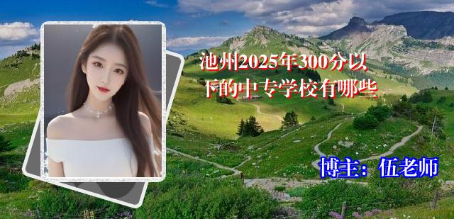 池州2025年300分以下的中专学校有哪些
