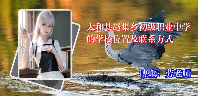 太和县赵集乡初级职业中学的学校位置及联系方式