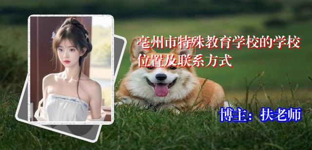 亳州市特殊教育学校的学校位置及联系方式