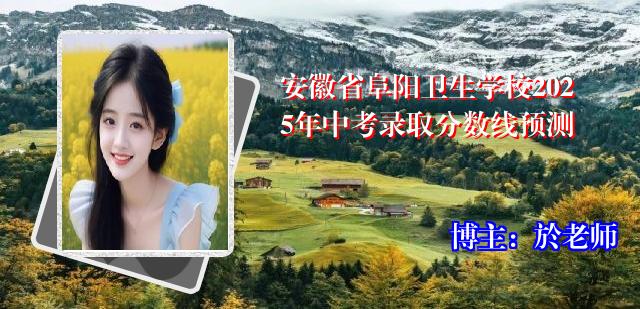 安徽省阜阳卫生学校2025年中考录取分数线预测
