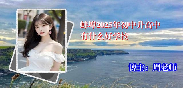 蚌埠2025年初中升高中有什么好学校