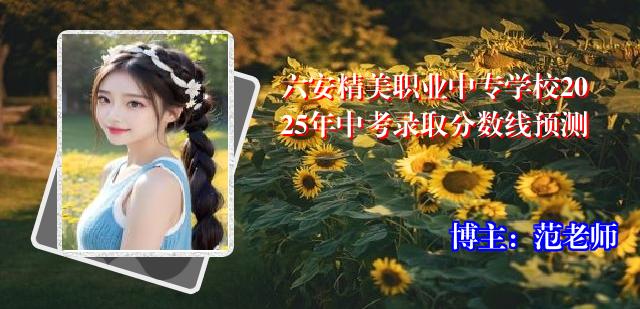 六安精美职业中专学校2025年中考录取分数线预测