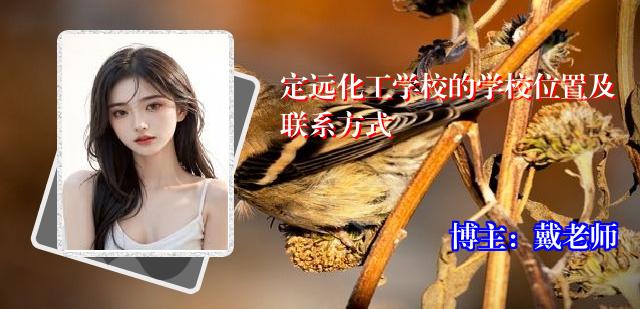 定远化工学校的学校位置及联系方式