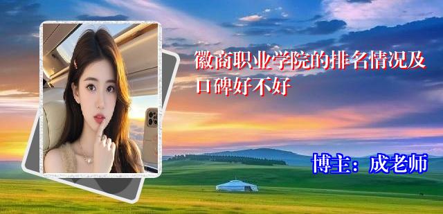 徽商职业学院的排名情况及口碑好不好