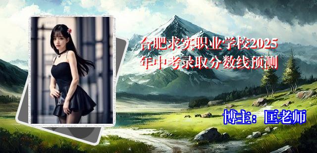 合肥求实职业学校2025年中考录取分数线预测