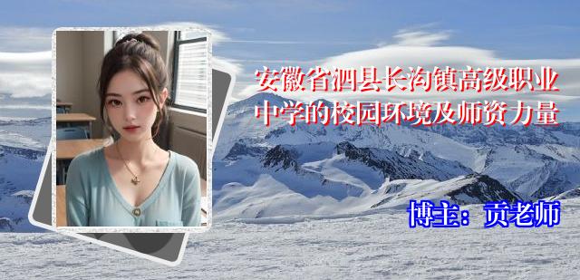 安徽省泗县长沟镇高级职业中学的校园环境及师资力量