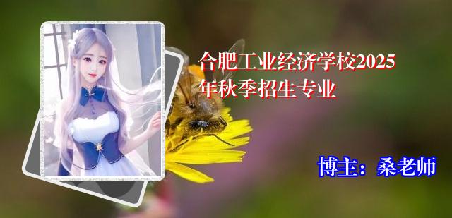合肥工业经济学校2025年秋季招生专业