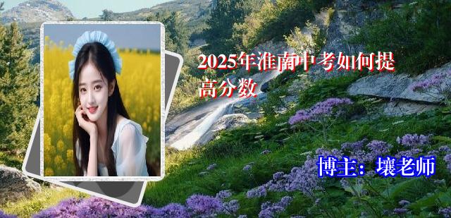 2025年淮南中考如何提高分数