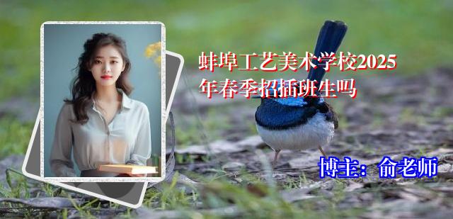 蚌埠工艺美术学校2025年春季招插班生吗