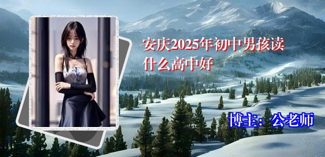 安庆2025年初中男孩读什么高中好