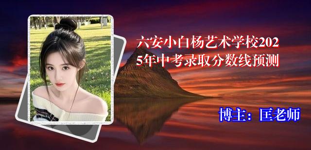 六安小白杨艺术学校2025年中考录取分数线预测