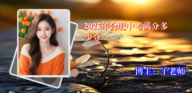 2025年合肥中考满分多少分