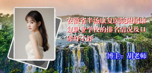 安徽省半汤康复医院附属康复职业学校的排名情况及口碑好不好