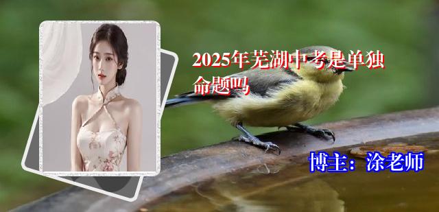2025年芜湖中考是单独命题吗