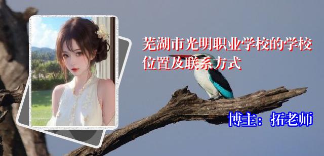 芜湖市光明职业学校的学校位置及联系方式