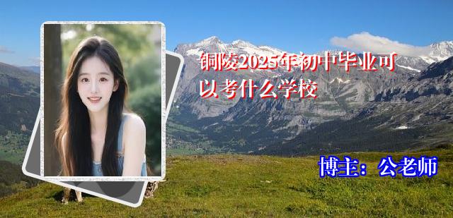 铜陵2025年初中毕业可以考什么学校