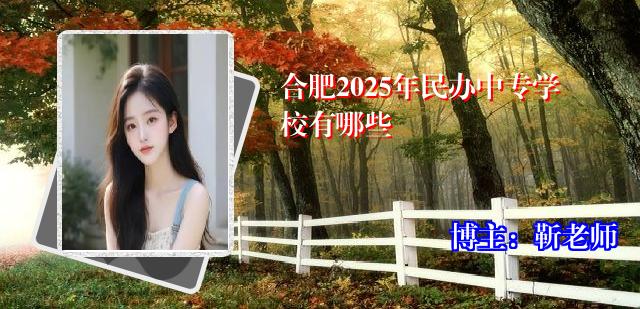 合肥2025年民办中专学校有哪些