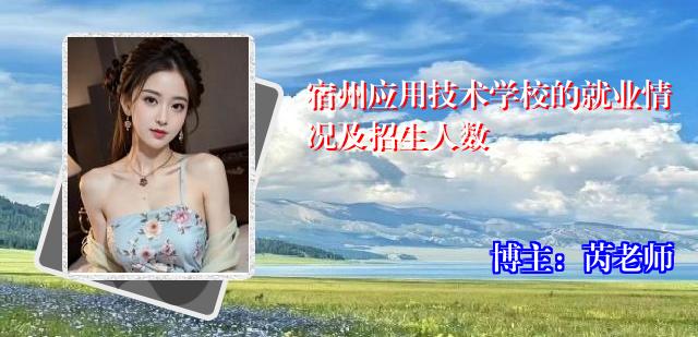 宿州应用技术学校的就业情况及招生人数