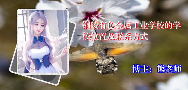 铜陵有色金属工业学校的学校位置及联系方式
