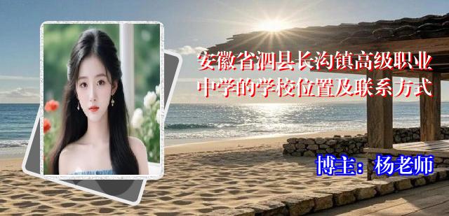 安徽省泗县长沟镇高级职业中学的学校位置及联系方式