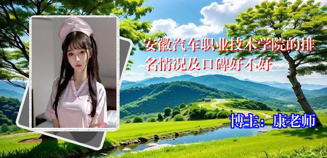 安徽汽车职业技术学院的排名情况及口碑好不好