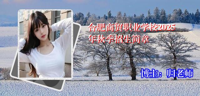 合肥商贸职业学校2025年秋季招生简章