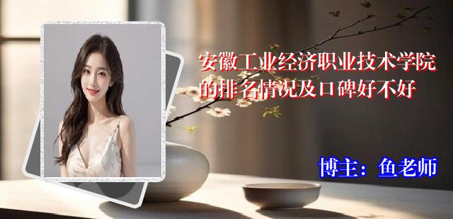 安徽工业经济职业技术学院的排名情况及口碑好不好