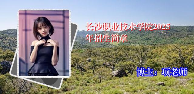 长沙职业技术学院2025年招生简章