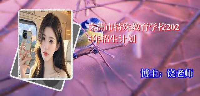 株洲市特殊教育学校2025年招生计划