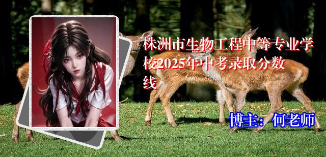 株洲市生物工程中等专业学校2025年中考录取分数线