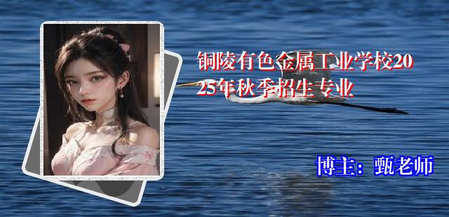 铜陵有色金属工业学校2025年秋季招生专业