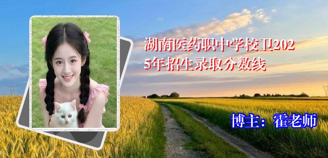 湖南医药职中学校卫2025年招生录取分数线