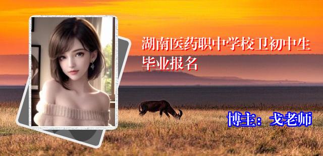 湖南医药职中学校卫初中生毕业报名