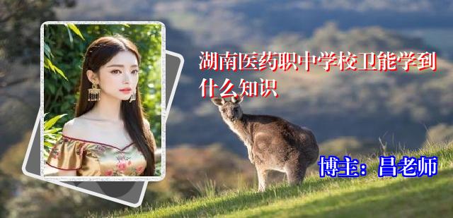 湖南医药职中学校卫能学到什么知识
