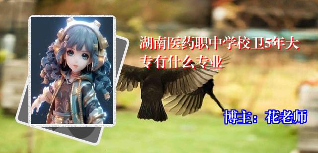 湖南医药职中学校卫5年大专有什么专业