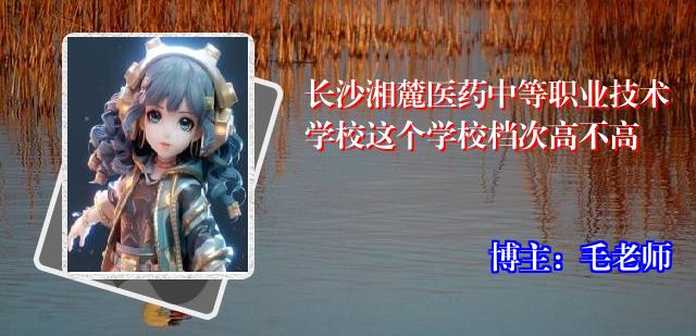 长沙湘麓医药中等职业技术学校这个学校档次高不高