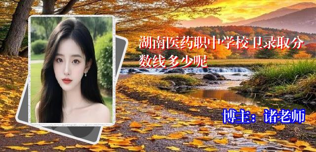 湖南医药职中学校卫录取分数线多少呢
