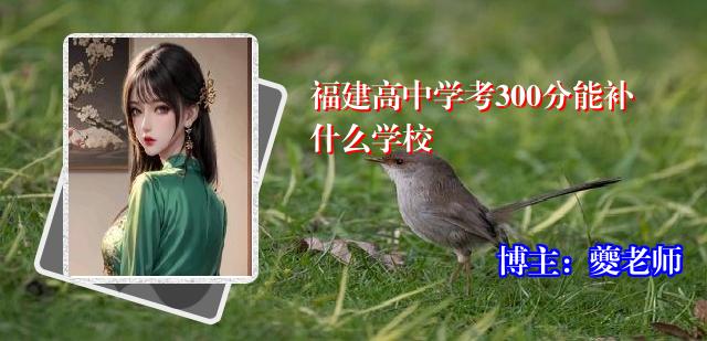 福建高中学考300分能补什么学校